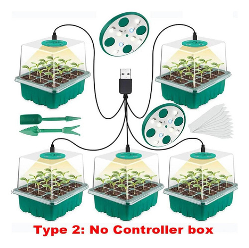 . Bandeja De Inicio De Plantas Con Kit De 5 Piezas Regulares