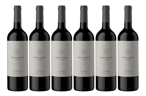 Vino Quieto Alegre Gran Malbec X750cc X6 Unidades