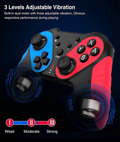 Switch Controller, Wireless Pro Controller For Nintendo Swit
