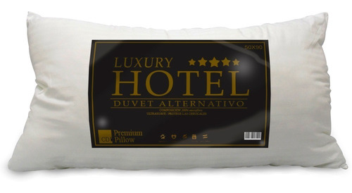 Almohada Luxury Hotel 50x90 Microfibra Duvet Alternativa 