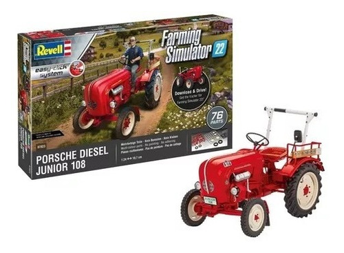 Revell Tractor Porsche Diesel Junior 108 1/24  Supertoys