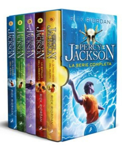 Percy Jackson (pack 5 Tomos - Serie Completa) - Riordan Rick