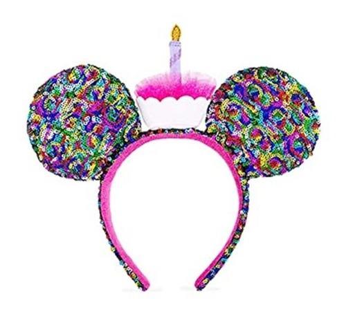 Diadema Orejas De Cumpleaños Disney Disfraz 