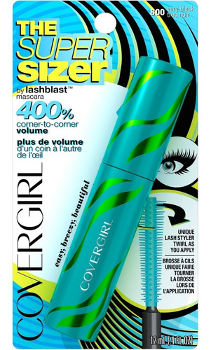 Cover Girl Super Calibrador Por Lashblast Mascara Muy Negro