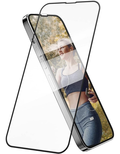 Imagen 1 de 7 de Film Vidrio Templado Full Para iPhone 13 13 Pro 13 Pro Max