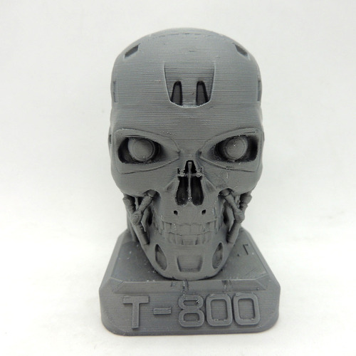 Terminator T-800 Busto Impresión 3d 10cm Altura Madtoyz