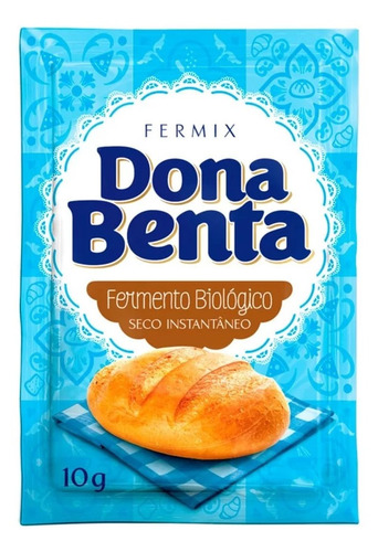 Imagem 1 de 1 de Fermento Biológico Seco Instantâneo Fermix Dona Benta 10g