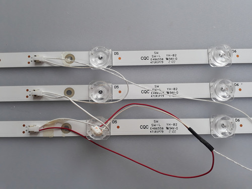 Tiras Led 3/8 Atvio Atv-40hdr Originales 4708-k400wd-a1113n3 (Usado)