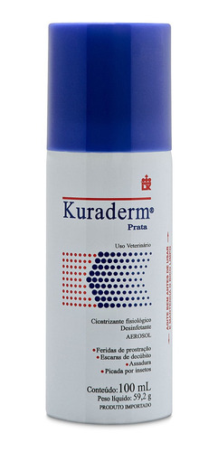 Kuraderm Spray Bactericida Konig Para Cachorro 100ml