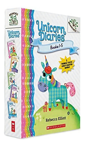 Unicorn Diaries, Books 1-5 A Branches Box Set, De Elliott, Rebe. Editorial Scholastic Inc., Tapa Blanda En Inglés, 2021