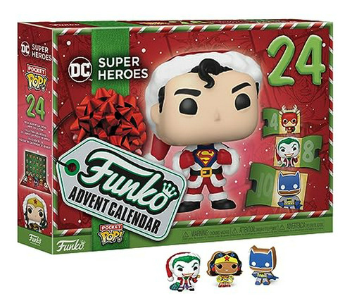 Calendario Adviento  Pop! Dc Super Heroes 2023