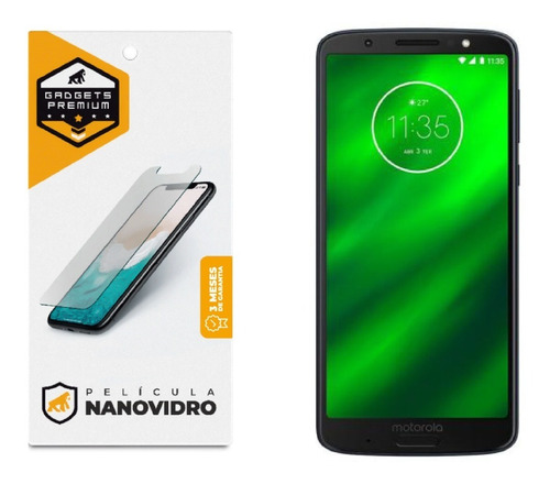 Película De Nano Vidro Motorola Moto G6 Play - Gorila Shield
