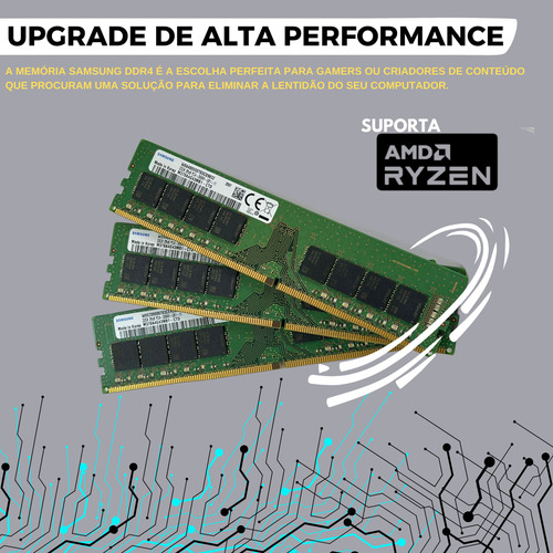 Memória Servidor E Kit Xeon 32gb Samsung 3200mhz Server Dell