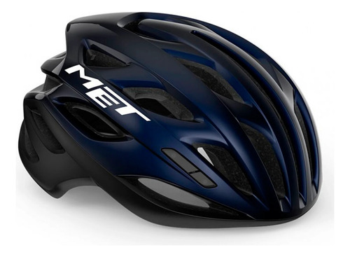 Casco Met Estro Ruta Para Ciclismo Con Mips Azul Oscuro M