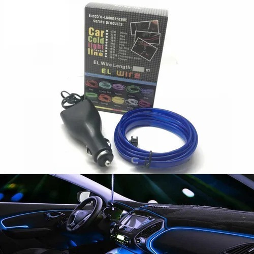Luces Led Neon Auto Moto Tunning 2m Cable Flexible