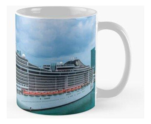 Taza Crucero Msc Divina Calidad Premium