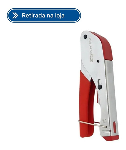 Imagem 1 de 2 de Alicate Pressão Crimpador Western - W518