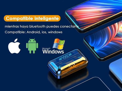 Audífonos Impermeables Con Manos Libres Y Bluetooth 5.0