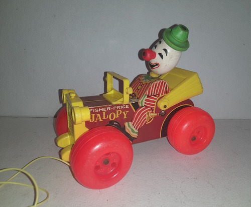 Juguete Fisher Price Jolly Jalopy 724 Vintage 1965 (Usado)