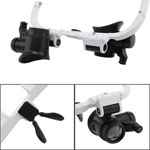 Diadema Gafas Reloj Joyero Reparación Lupa