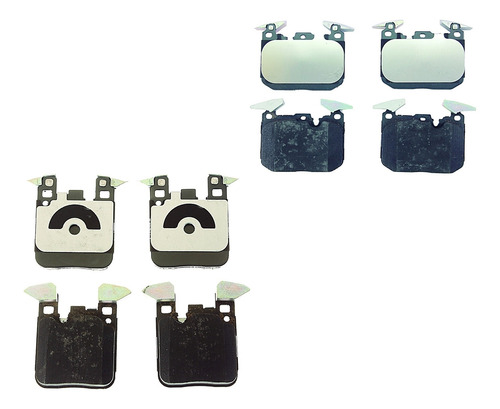 Jgo Balatas Bajos Metales Delanteras Y Traseras M135i 13-16