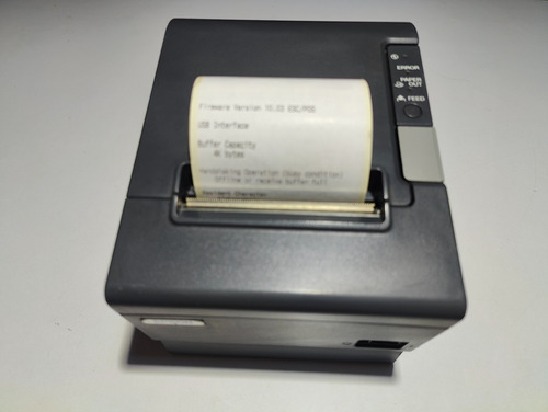  Impresora Térmica Epson Tm-t88iv Usb Miniprinter Tickets
