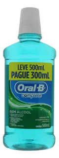 Oral-B Complete Enxaguante bucal hortelã 500 ml