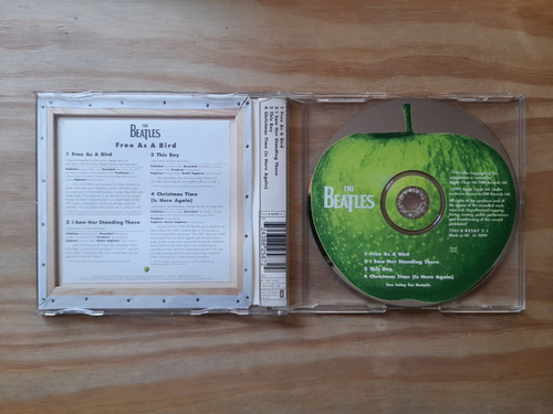 The Beatles - Free As A Bird - Cd Importado Uk - Como Nuevo
