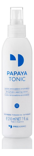 Prodermic Loción Renovadora Enzimática Papaya Tonic 210ml Momento de aplicación Día/Noche Tipo de piel Todo tipo de piel