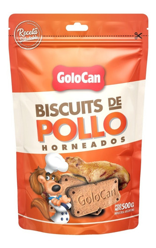 Golocan Biscuit De Pollo 500 G Veterinaria Mr Dog
