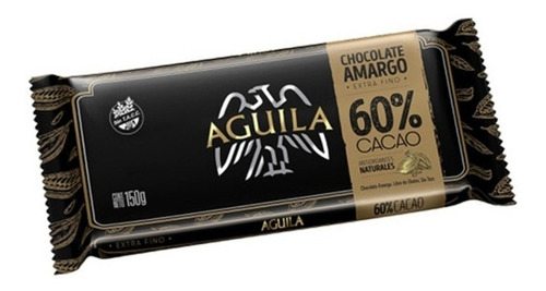 Chocolate Para Taza Aguila Cacao 60% X 150 Gr. Pack 5 Unid