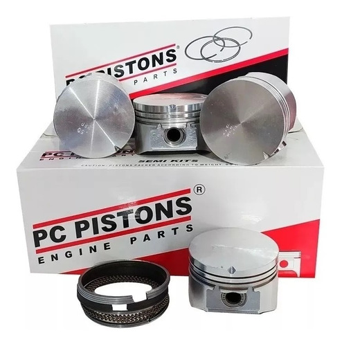 Pistones 0.50 Logan Symbol Kangoo 8v Con Aros Pasador 19mm