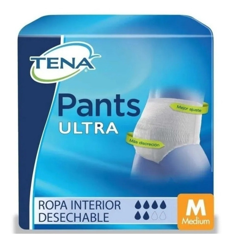 Pañales Tena Adulto Tipo Panty Tal - Unidad a $3667