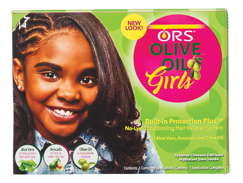 Ors Olive Oil Girls Sistema De Relajacion Para El Cabello Si