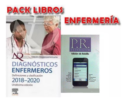 Pack Nanda Diagnostico Enfermeros Y Vademecum Libros Nuevos