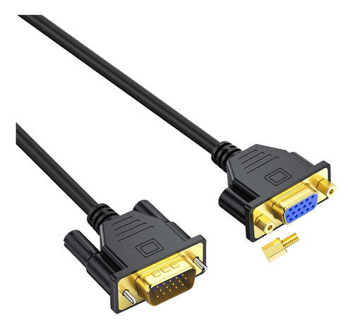 Cable De Extensin Vga (cable Vga Macho A Hembra) - Cable Ext