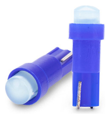 Par Lâmpada Led Pinguinho T5 6000k W2x4,6d 12v Azul Tarponn