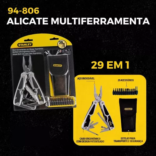 Alicate multiusos 29 funciones - 94-806 - STANLEY - 4G GLOBAL