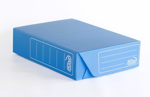 Caja Archivo Oficio 36 X 25 X 9 Azul Pack 5 Unidades