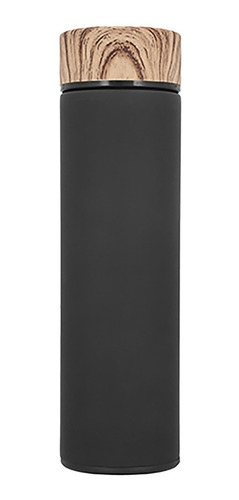 Imagen 2 de 9 de Termo De Acero De Doble Pared Con Colador De 450ml