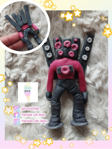 Figura De Colección Titan Speakerman (juguete Para Niños 