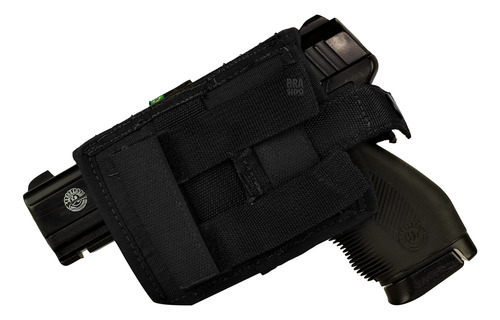 Mini Coldre Universal Canhoto E Destro Modular Resgate Cor Preto