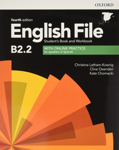  English File 4th Edition B2.2. Student's Book And Workbook 