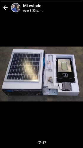 Imagen 3 de 6 de Luminaria Panel Solar Led