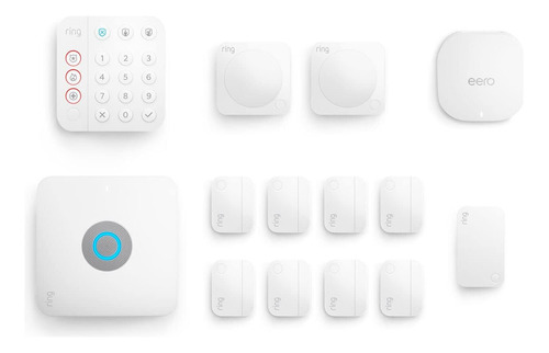 Ring Alarm Pro Kit 13 Pieza Extensor Eero Wi-fi 6: Enrutador