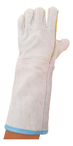Guantes Soldador Matachispa Refuerzo En Vaqueta ( 1 Par )