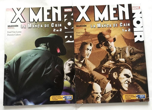 Comic Marvel: X-men Noir - La Marca De Caín. Completa. Deux 