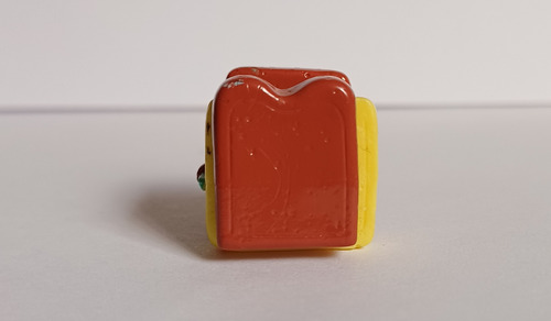 Mini Figura Shopkins Emparedado Toast T. Warm (Usado)