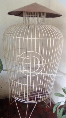 Imagen 2 de 3 de Jaula Pájaros Grandes Como Loro, Gacamaya, Tucán, Turpial