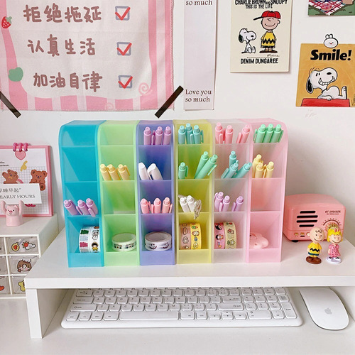 Organizador De Lapiceros De Escritorio Kawaii